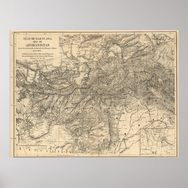 Seat of War:  Afghanistan 1878 Poster (Front)
