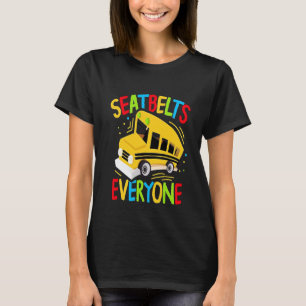 Seatbelts Everyone Magic School Bus Driver T-Shirt