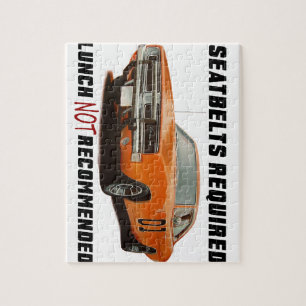 Seatbelts Required Charger Jigsaw Puzzle