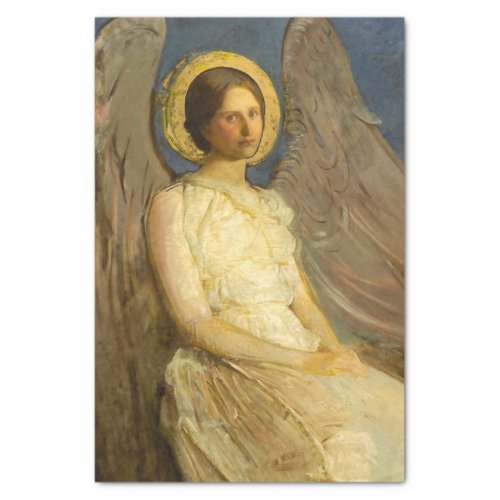 Seated Angel by Abbott Handerson Thayer Tissue Paper