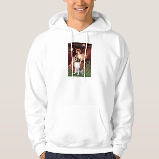Seated Angel - Saint Bernard Hoodie