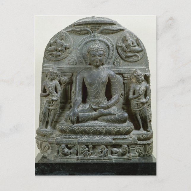 Seated Buddha in meditation Postcard (Front)