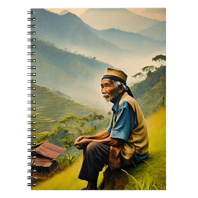 Seated in Serenity Notebook (Front)