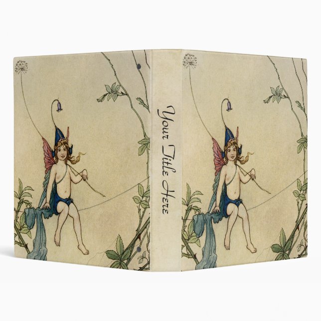 Seated on a Spider's Thread 3 Ring Binder (Background)