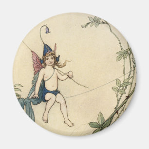 Seated on a Spider's Thread Magnet