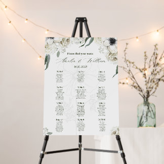 Seating Arrangement - Topic Foam Board