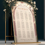 Seating Chart Vintage Wedding Art Nouveau Foam Boa Foam Board<br><div class="desc">This stunning seating chart is the perfect way to organize your special event. Inspired by Art Nouveau and Alphonse Mucha, this chart features a beautiful, flowing design that adds elegance to any event. The chart can accommodate up to 10 tables and hold up to 100 guests, making it perfect for...</div>
