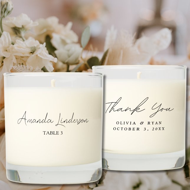 Seating Chart Wedding Candles Personalized Favor (Seating Chart Wedding Candles Personalized Favor)