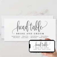 Find your Seat Wedding Seating Chart Title Card