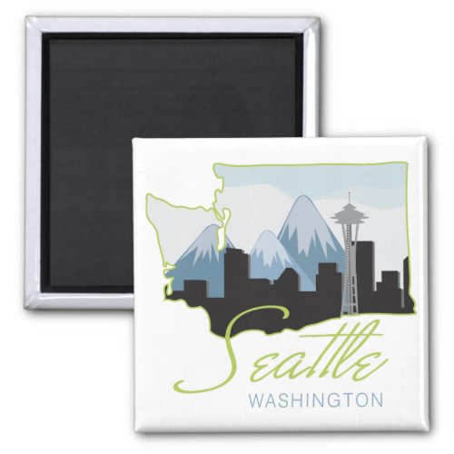 Seatle Washington Magnet