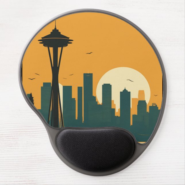 SEATTLE #1 GEL MOUSE PAD (Front)