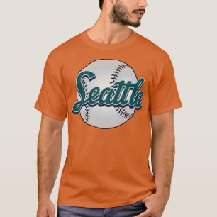 Seattle Baseball Vintage Baseball Team Gift T-Shirt