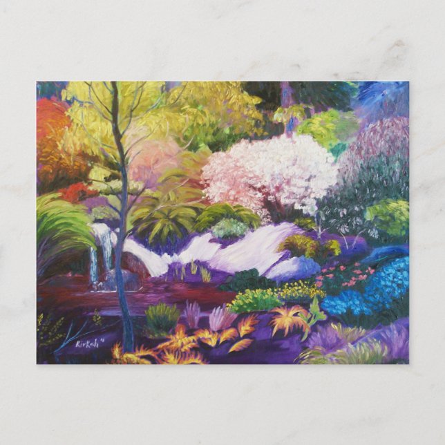 Seattle Botanical Garden Postcard (Front)