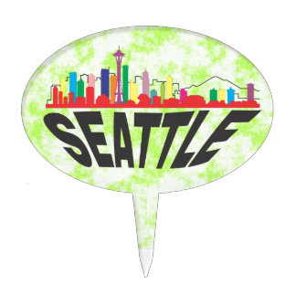 Seattle Cake Topper