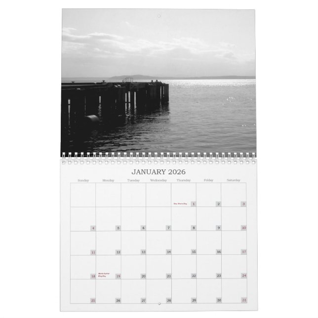 Seattle Calendar (Jan 2026)