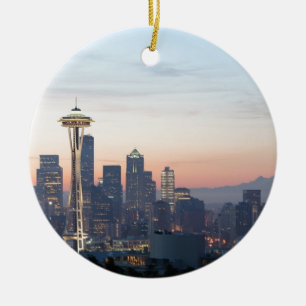Seattle Ceramic Ornament