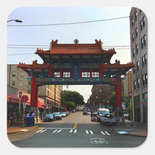 Seattle Chinatown Gate 1 Stickers