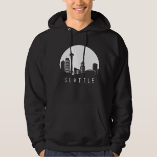 Seattle City Skyline Hoodie