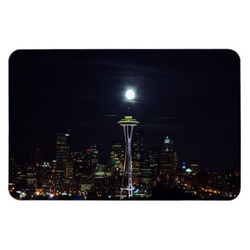 Seattle City Skyline Magnet