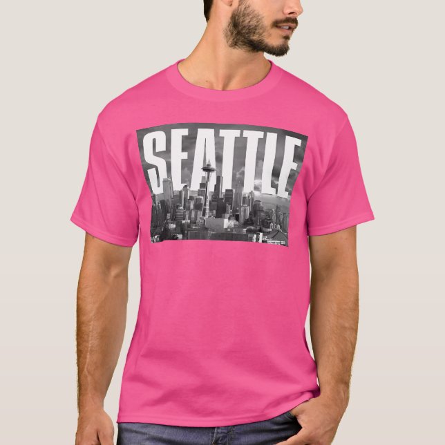 Seattle Cityscape T-Shirt (Front)
