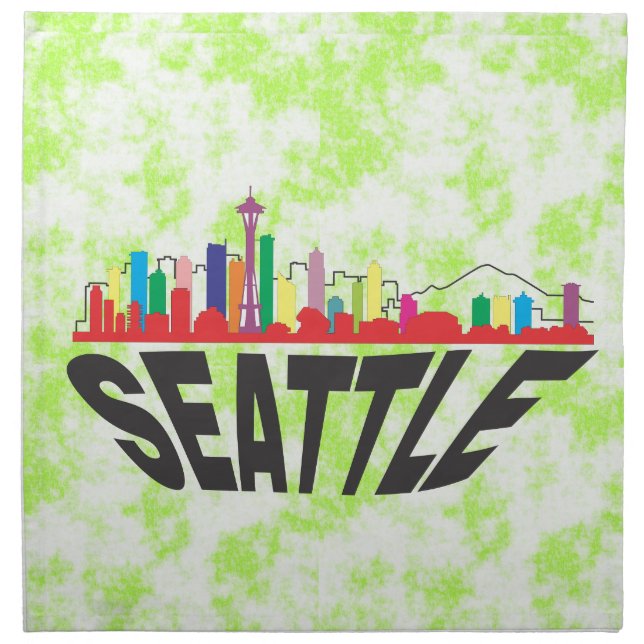 Seattle Cloth Napkin (Front)