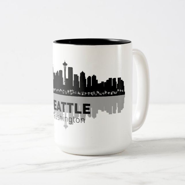 Seattle Coffee Mug (Front Right)