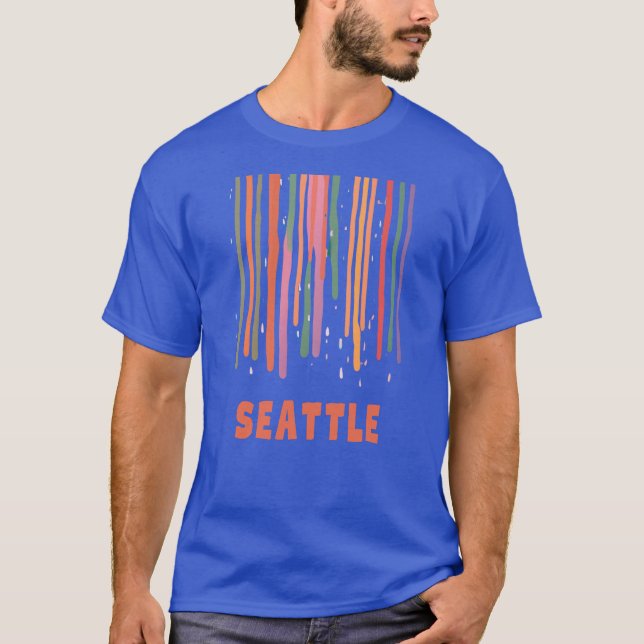 Seattle Drizzle  T-Shirt (Front)