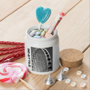Seattle Ferris Wheel Candy Jar