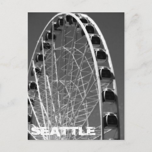 Seattle Ferris Wheel Postcard