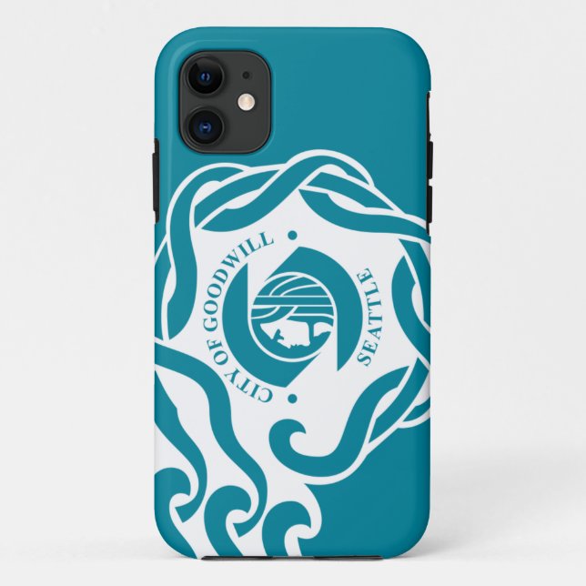 Seattle Flag Case-Mate iPhone Case (Back)