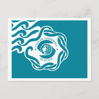 Seattle Flag Postcard