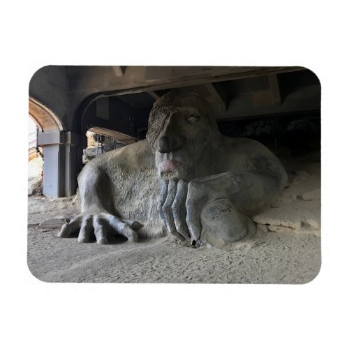 Seattle Fremont Troll 1 Magnet