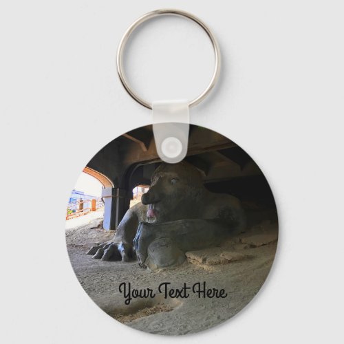 Seattle Fremont Troll 2 Keychain