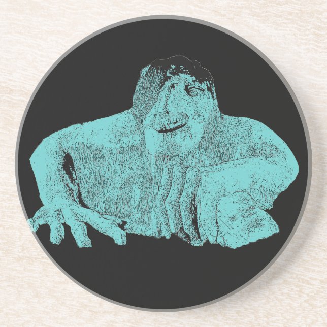 Seattle Fremont Troll Coaster (Front)