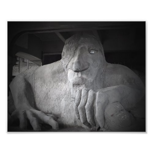 Seattle Fremont Troll Photo Print various sizes