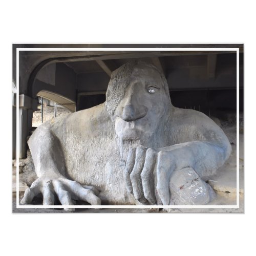 Seattle Fremont Troll Photo Print various sizes