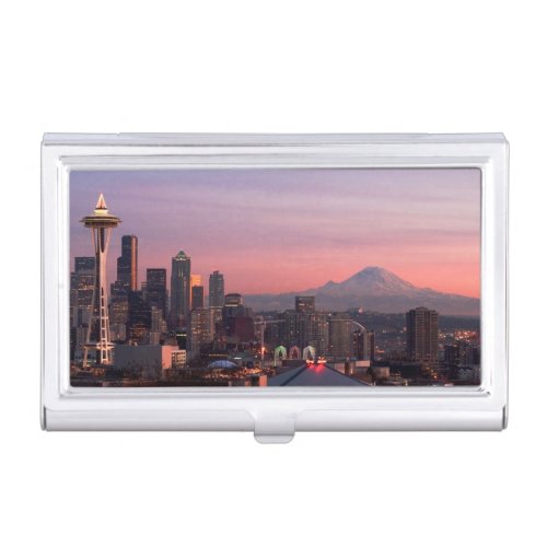 Seattle from Kerry Park Business Card Holder