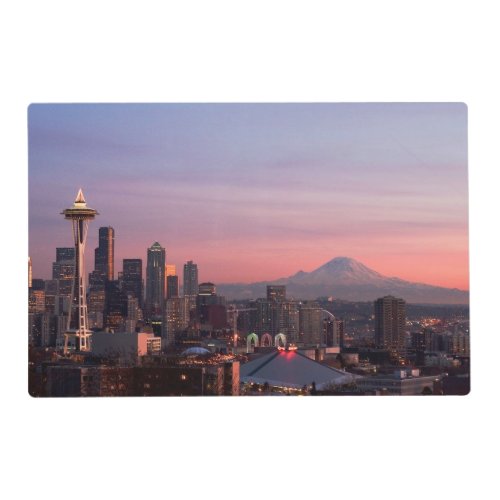 Seattle from Kerry Park Placemat