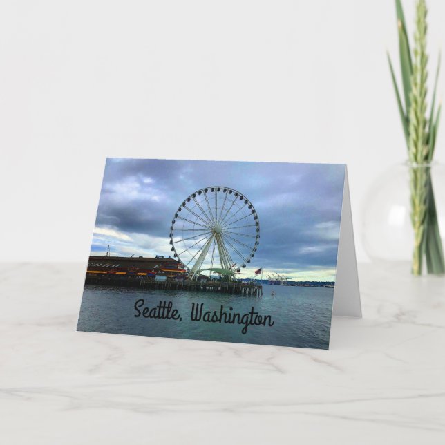 Seattle Great Wheel #2 Card (Front)