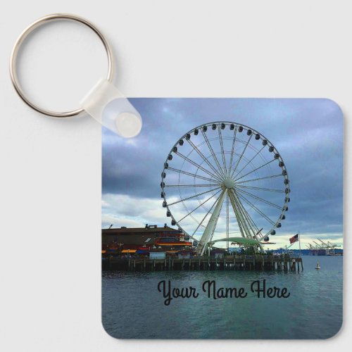 Seattle Great Wheel 2 Keychain