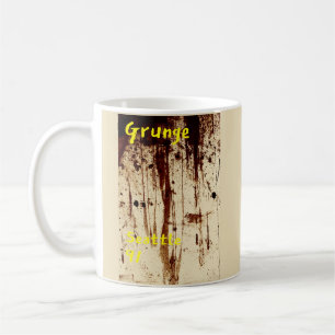 Seattle Grunge Music 1991 Coffee Mug