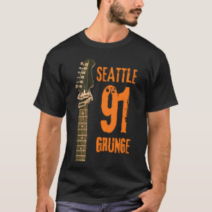 Seattle Grunge Music 1991 T-Shirt