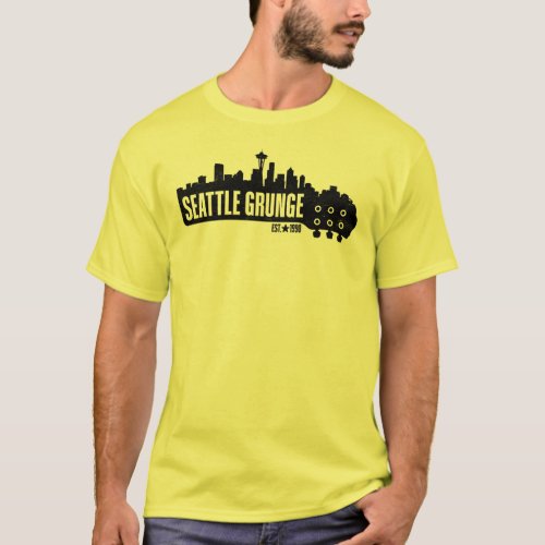 Seattle Grunge Music T_Shirt