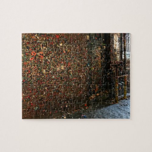 Seattle Gum Wall 1 Jigsaw Puzzle