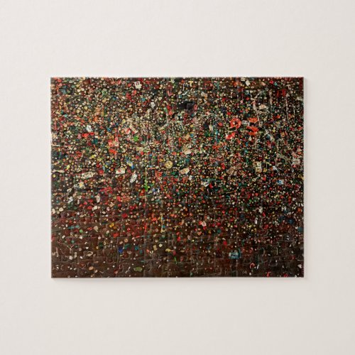 Seattle Gum Wall 2 Jigsaw Puzzle