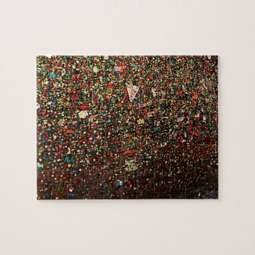 Seattle Gum Wall 3 Jigsaw Puzzle