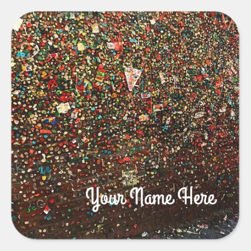 Seattle Gum Wall 3 Stickers