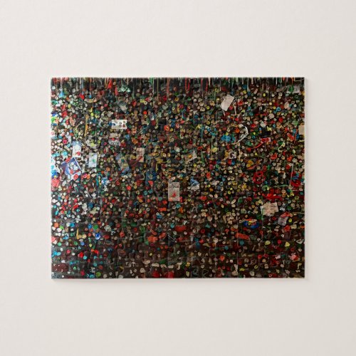 Seattle Gum Wall 4 Jigsaw Puzzle