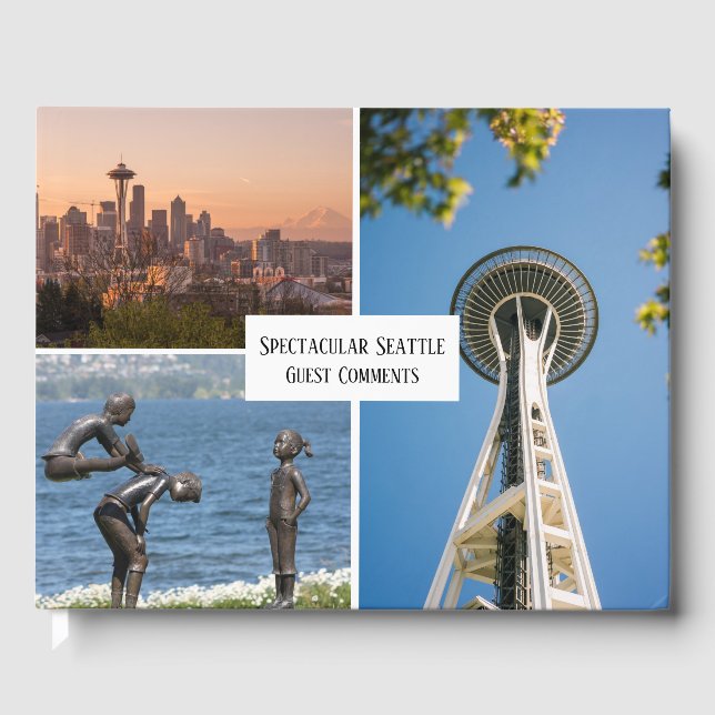 Seattle Hotel Vacation House Comments Guest Book (Front)
