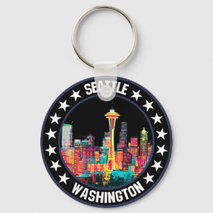 Yes deals seattle keychain